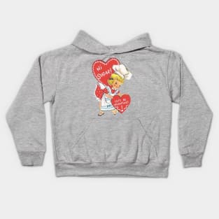 Valentines—hi sugar! Kids Hoodie